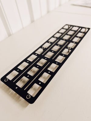 Universal Molle Panel, Camper Molle Panel, Molle Panel for truck camper shell, molle panel for truck bed shell, truck shell molle panels, 24 inch molle panel